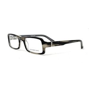 ALEXANDER DAAS Women's Eyeglasses Petite Fit Castro mbfg Marbled Gray 45mm